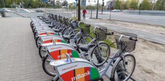 Pojawią się 103 nowe stacje roweru miejskiego