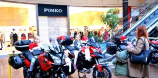 Moto Mikołaje w Manufakturze