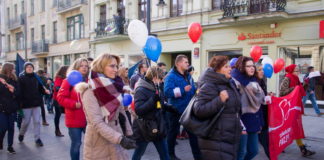 Marsz Szlachetnej Paczki na ul. Piotrkowskiej