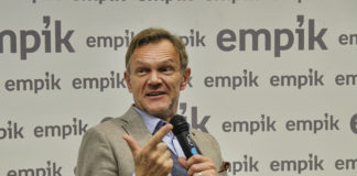 Cezary Pazura z książką ,,Byłbym zapomniał..’’w Empiku Manufaktura