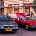 Samochody zabytkowe klubu Classic Cars na Piotrkowskiej
