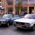 Samochody zabytkowe klubu Classic Cars na Piotrkowskiej