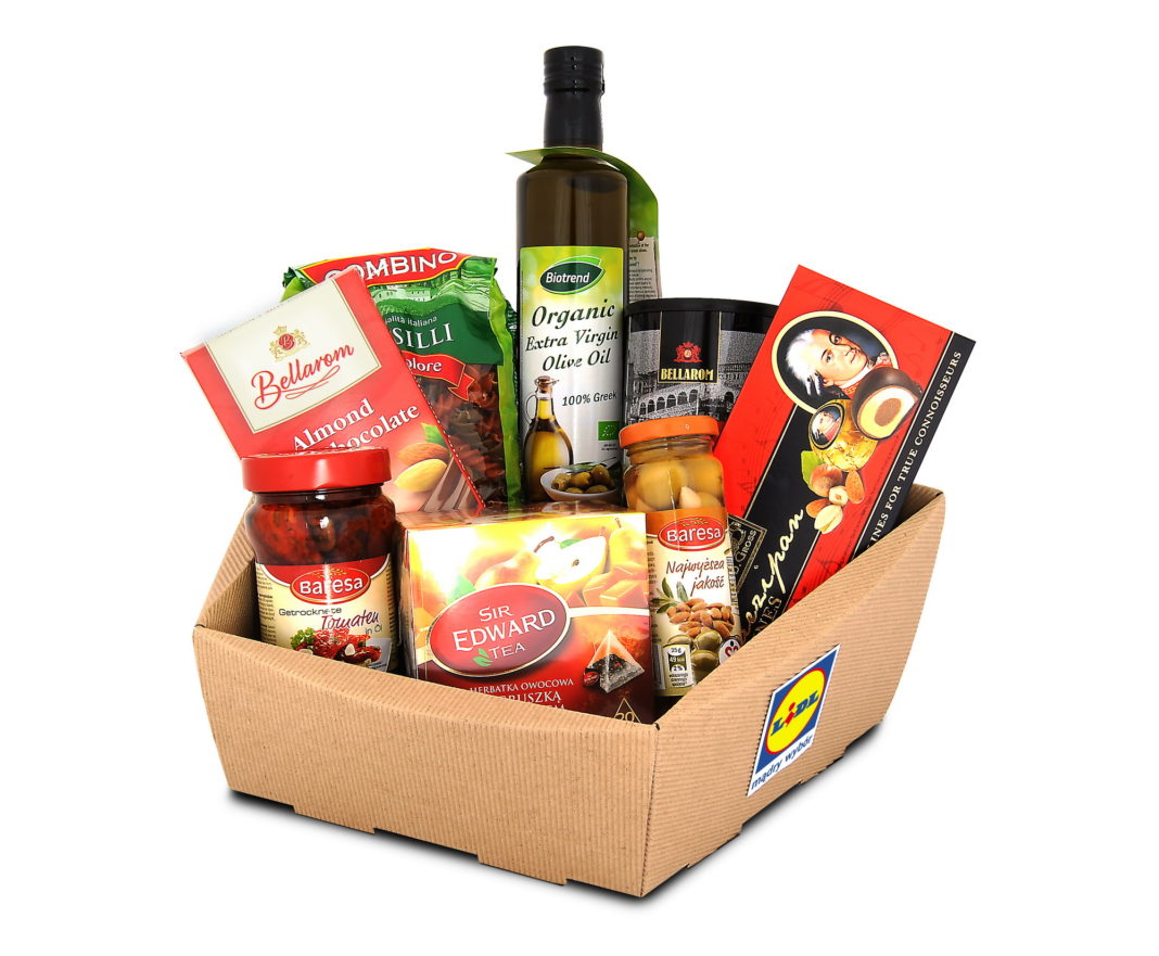 Nowy sklep sieci Lidl w Brzezinach Łódzka otwarcie i konkurs z koszami produktów