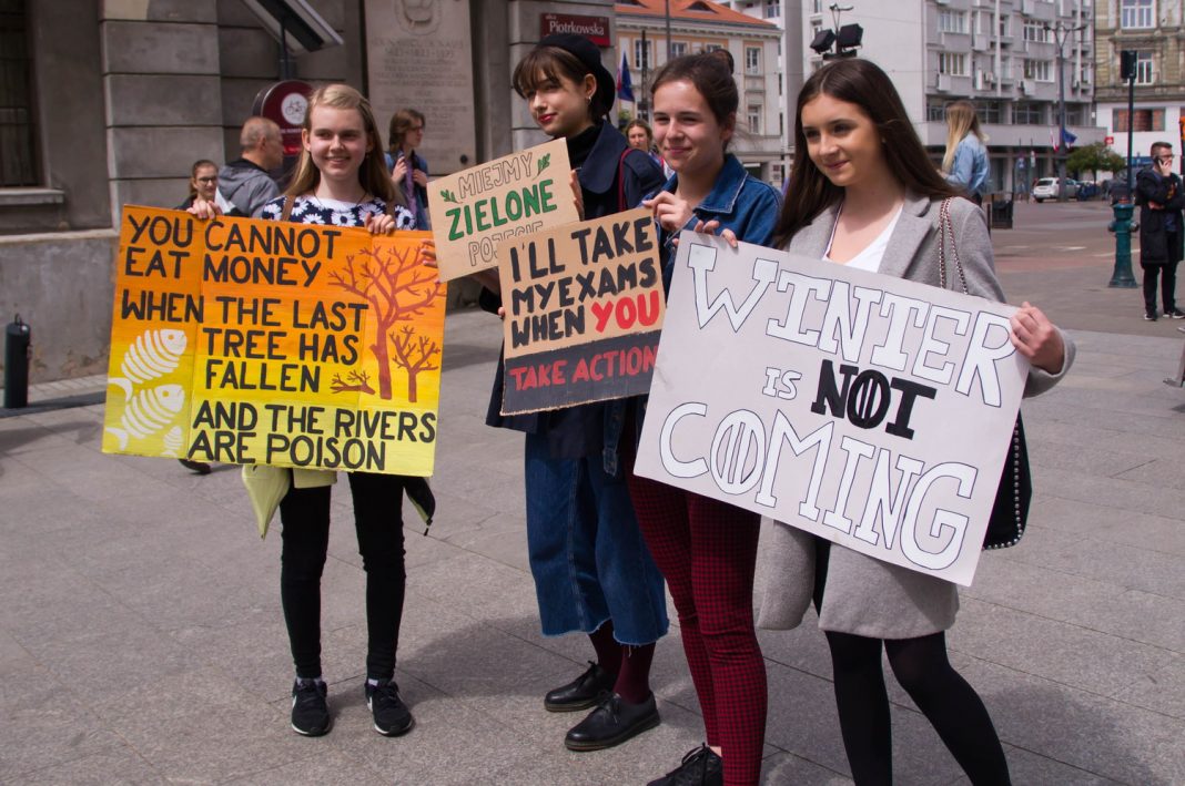 Młodzieżowy Strajk Klimatyczny w Łodzi