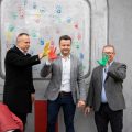 Spółdzielnia Elektrotechniczna POKÓJ - mural Magdaleny Ćwik
