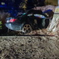 Wypadek BMW w Łodzi