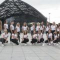 Miss Polonia Województwa Łódzkiego na dworcu Łódź Fabryczna